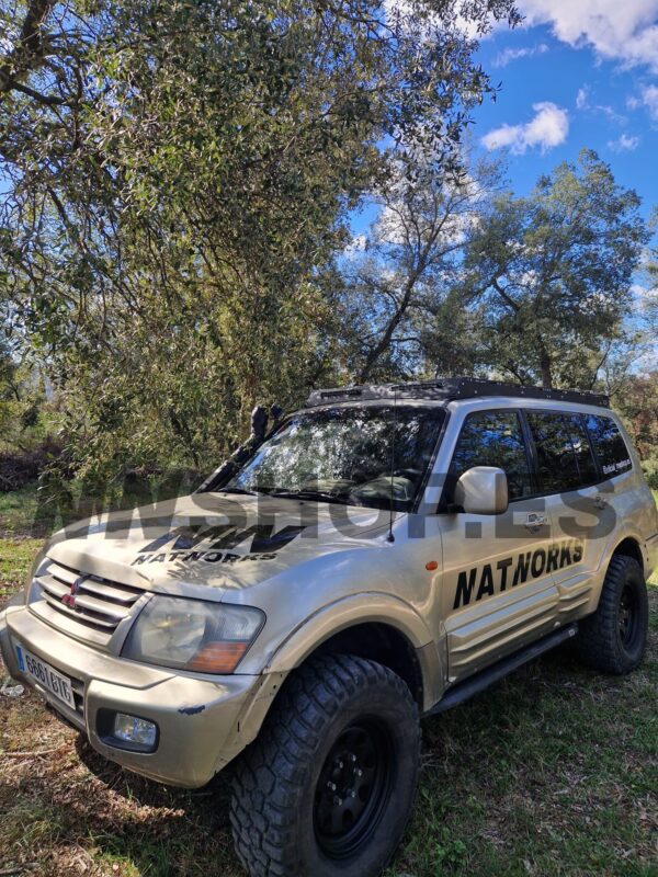 BACA DE BAJO PERFIL MITSUBIHI MONTERO V60 Y V80 CORTO 3P