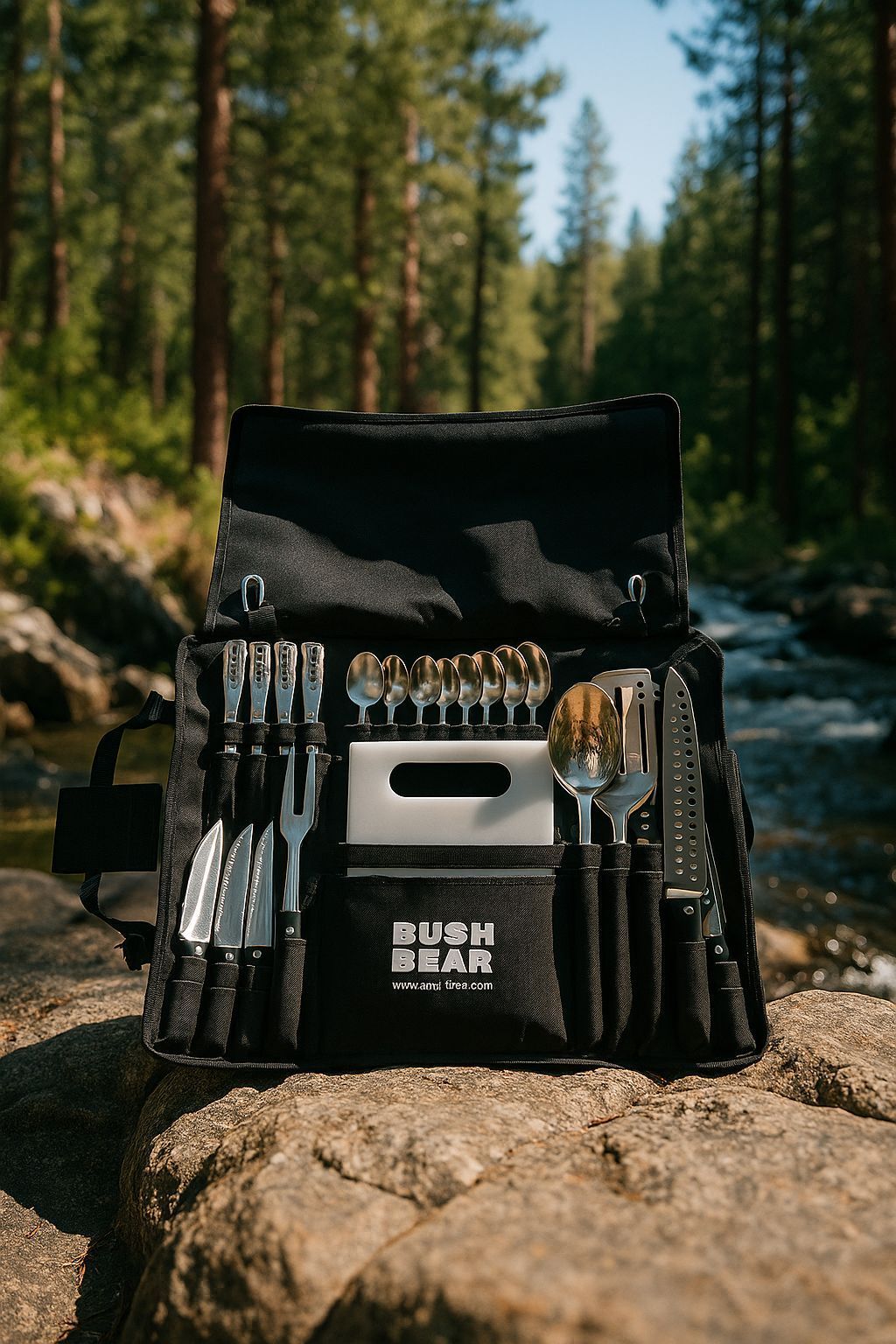 KIT CUBIERTOS BUSH BEAR